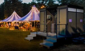 banheiros portáteis de luxo